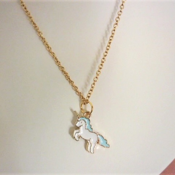 SALE 🌻3/$15 Magical Unicorn dainty Necklace - Picture 2 of 3